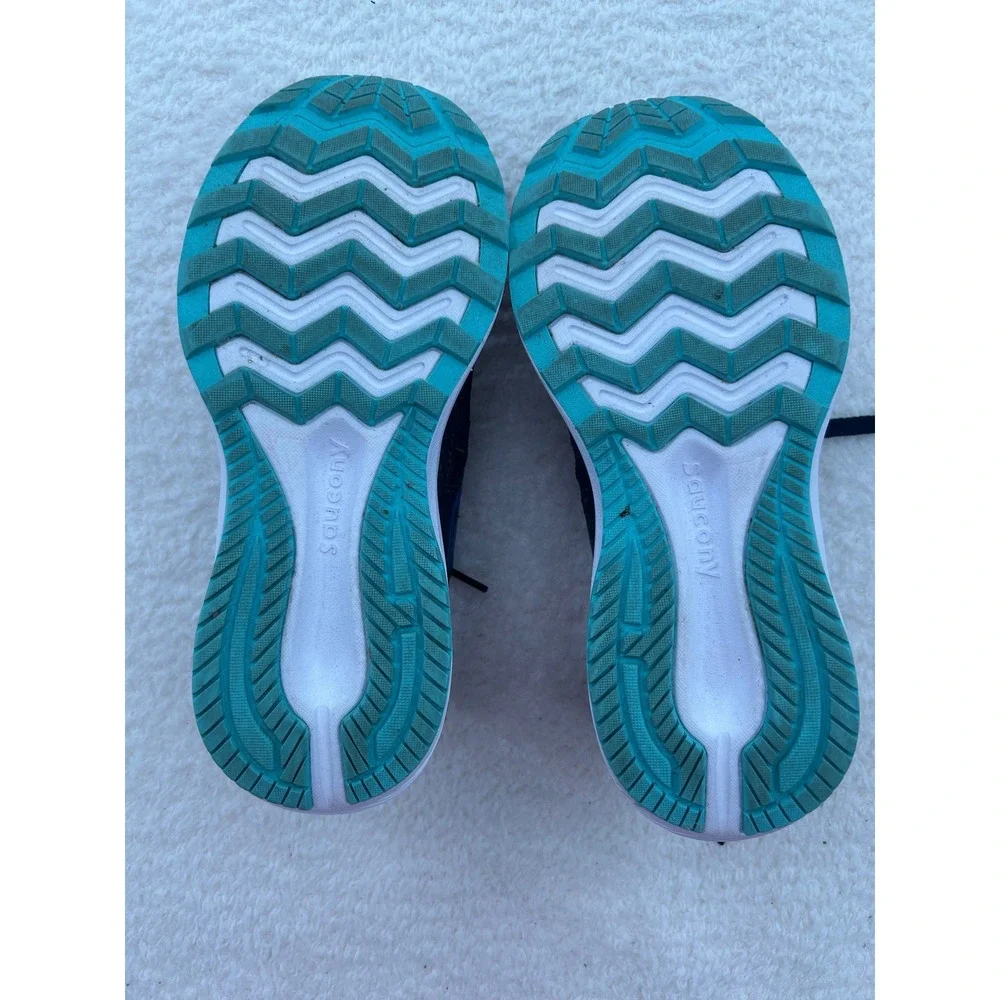 Saucony Cohesion 15 Womens Navy Teal Running Shoes‎ S10781-13 Size 5.5